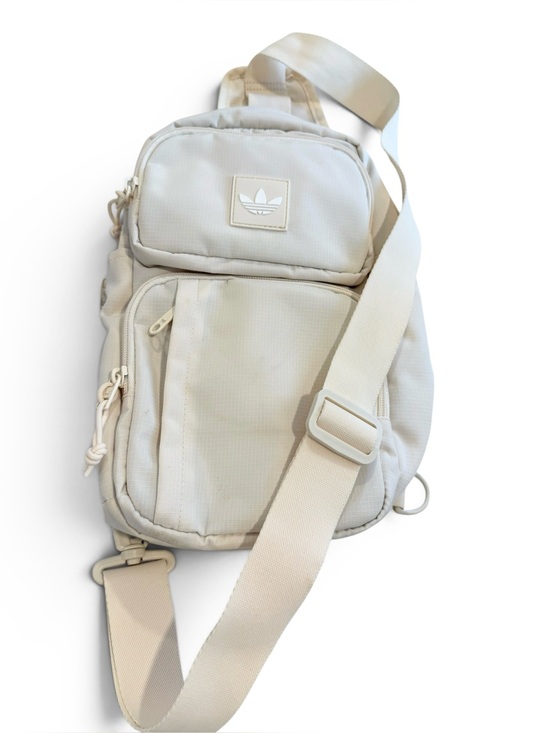 adidas Handbags - adidas Originals Utility 4 Sling Bag in the "Wonder White" colorway